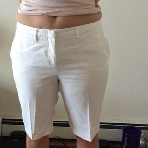 NY & Company white dressy short
